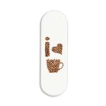 I Love Coffee Printed Slider Phone Grip Holder