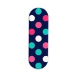 Feminine - Polka Dot Printed Slider Phone Grip Holder