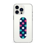 Feminine - Polka Dot Printed Slider Phone Grip Holder - Image 3