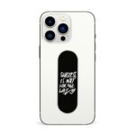 Typography Printed Slider Phone Grip Holder - Image 3