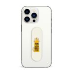 Typography Printed Slider Phone Grip Holder - Image 3