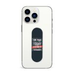 Typography Printed Slider Phone Grip Holder - Image 3