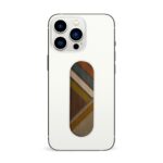 Wooden Texture Printed Slider Phone Grip Holder - Image 3