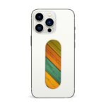 Wooden Texture Printed Slider Phone Grip Holder - Image 3