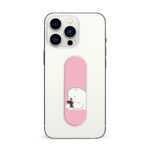 Minimal - Cute Bear Printed Slider Phone Grip Holder - Image 3