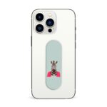 Minimal - Zebra Printed Slider Phone Grip Holder - Image 3