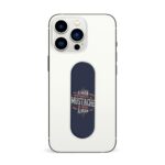 Typography Printed Slider Phone Grip Holder - Image 3