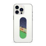 Shinchan And Shiro Printed Slider Phone Grip Holder - Image 3