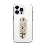 White Roses Printed Slider Phone Grip Holder - Image 3