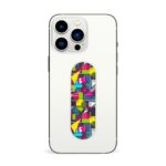 Abstract Printed Slider Phone Grip Holder - Image 3