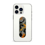 Camouflage Grey  Printed Slider Phone Grip Holder - Image 3