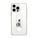 Messi Jersey 10 Back View  Printed Slider Phone Grip Holder - Image 3