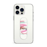 Focus on Your Goals Oil Painted Printed Slider Phone Grip Holder - Image 3