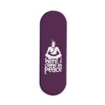 Lord Shiva Be In Peace Printed Slider Phone Grip Holder
