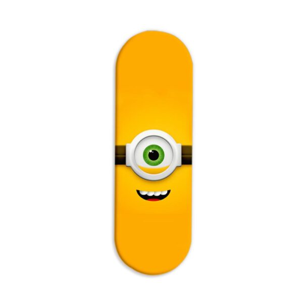 Minion Printed Slider Phone Grip Holder