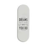 Typography Printed Slider Phone Grip Holder