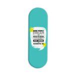 Typography Printed Slider Phone Grip Holder