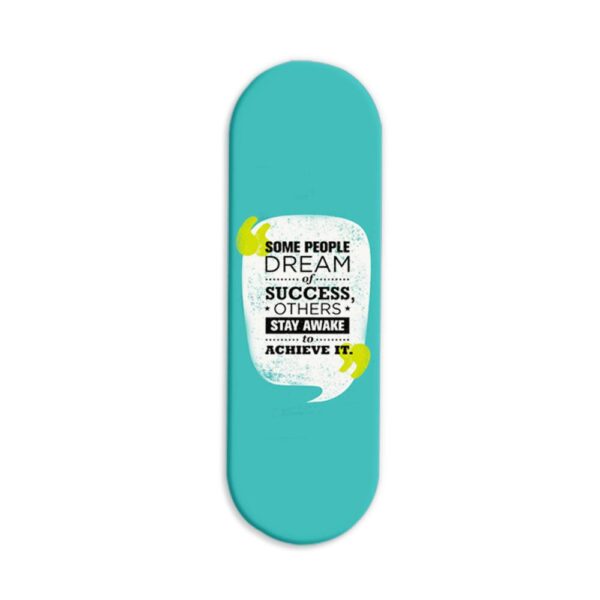 Typography Printed Slider Phone Grip Holder