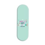 Typography - Wake Up And Be Awesome Printed Slider Phone Grip Holder