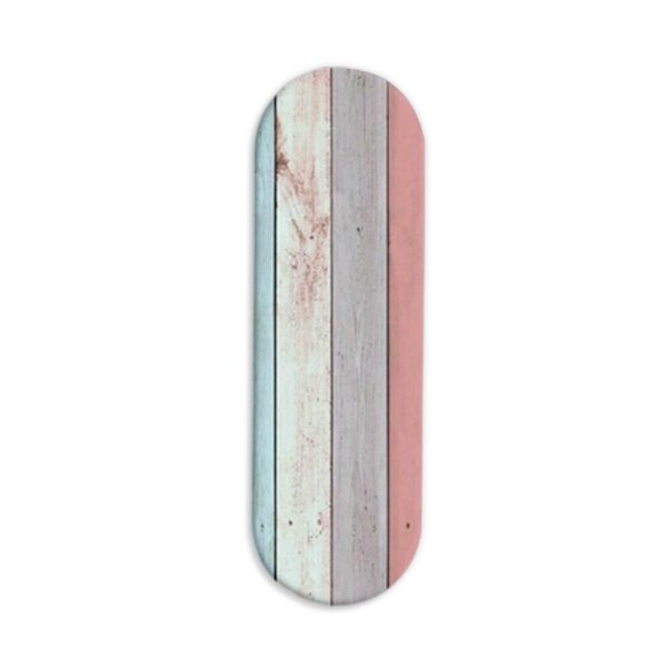 Wooden Texture Printed Slider Phone Grip Holder