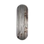 Wooden Texture Printed Slider Phone Grip Holder