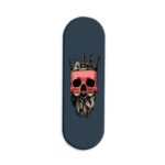 Moustache and Beard Printed Slider Phone Grip Holder