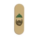 Moustache and Beard Printed Slider Phone Grip Holder
