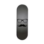 Moustache and Beard Printed Slider Phone Grip Holder