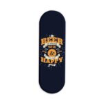 Typography - Beer Printed Slider Phone Grip Holder