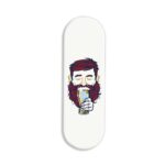 Beard and Beer Printed Slider Phone Grip Holder
