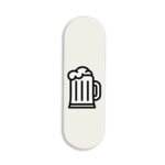 Beer Printed Slider Phone Grip Holder