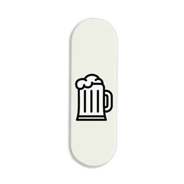 Beer Printed Slider Phone Grip Holder
