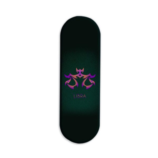 Zodiac Sign-LIBRA Printed Slider Phone Grip Holder