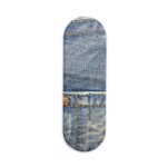 Denim  Printed Slider Phone Grip Holder