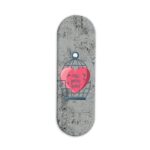 Free Your Heart Printed Slider Phone Grip Holder