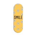 Smile  Printed Slider Phone Grip Holder