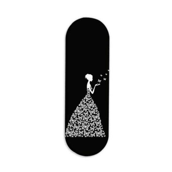 Feminine Printed Slider Phone Grip Holder