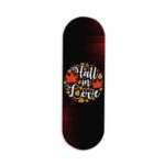 Fall In Love Printed Slider Phone Grip Holder