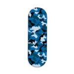 Camouflage Blue Printed Slider Phone Grip Holder