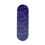 Abstract Printed Slider Phone Grip Holder
