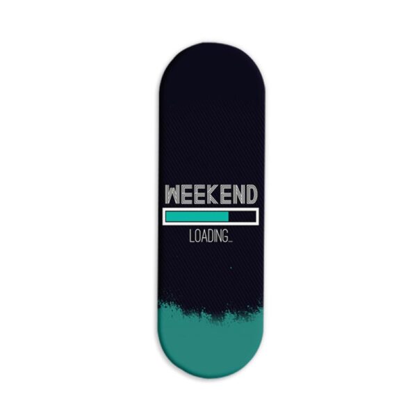 WEEKEND LOADING Printed Slider Phone Grip Holder