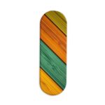 Wooden  Printed Slider Phone Grip Holder
