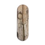 Wooden  Printed Slider Phone Grip Holder