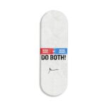 Work Hard Or Work Smart  Printed Slider Phone Grip Holder