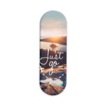 Just Go With The Flow Printed Slider Phone Grip Holder