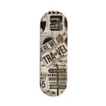 Travel  Printed Slider Phone Grip Holder