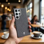 Premium Denim Fabric Phone Case With Magsafe Wireless Charging Support