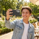 Premium Denim Fabric Phone Case With Magsafe Wireless Charging Support - Image 5