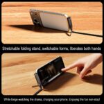 Premium Super Fast 240W Charging & Data Cable With Stand - Image 8