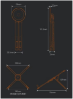 Premium All In One 360° Aluminum Magnetic Phone Holder & Laptop Stand. - Image 17